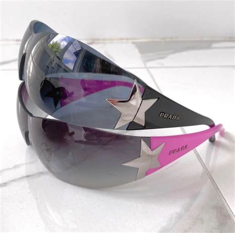 y2k prada star sunglasses|Vintage Prada Sunglasses .